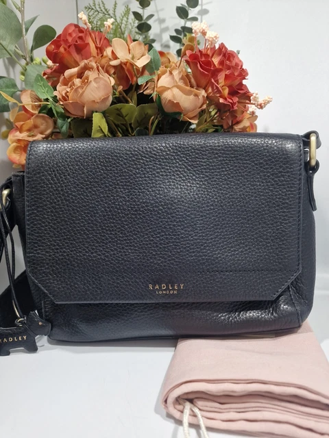 NEW RADLEY LONDON Leather Medium Flapover Crossbody Harper Road