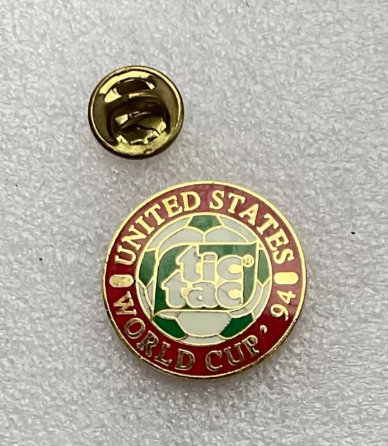 FIFA 1994 World Cup USA Football Enamel Pin Badge - Sponsors TicTac
