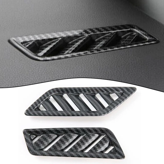 Insert De Calandre En Fibre De Carbone Pour Cadillac ATS-V 2016-2019 - Style OEM, Installation Facile