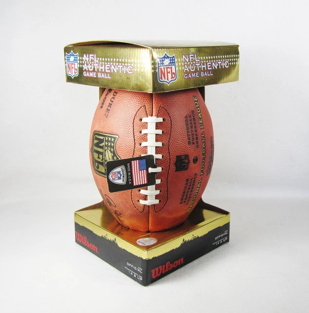 Wilson The Duke 2006 Official Nfl Authentic Game Ball F1100 Nib Nwt W/Signature