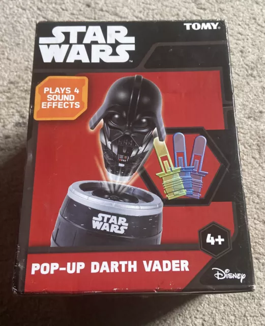 Disney Star Wars Pop Up Darth Vader Game with sound by Tomy in a good condition
