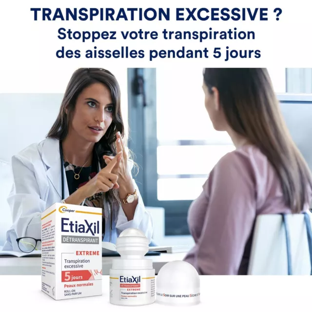ETIAXIL - Déodorant Détranspirant - Traitement Transpiration Excessive - Aiss... 2