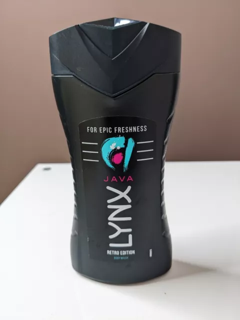 Gel Doccia Lynx Java Retro Edizione Limitata Nuovo 225Ml