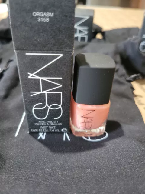 NARS NAIL POLISH - ORGASM - MINI .25 oz NEW IN BOX