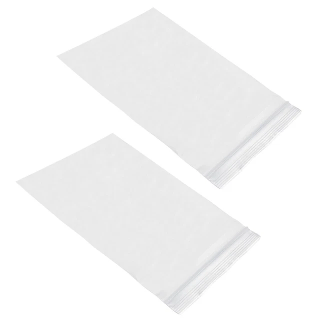 100 pz sacchetti di plastica trasparente addensanti 6 x 8 cm 6 x 8 cm cerniera richiudibile