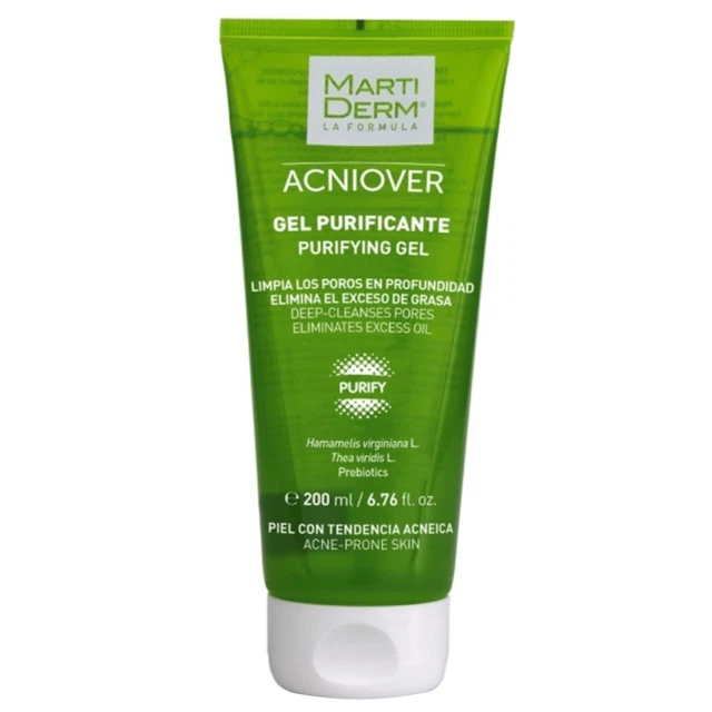 Gel purificador Martiderm Acniover 200 ml