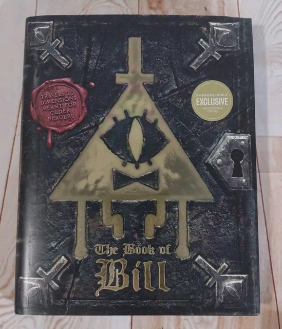 THE BOOK OF Bill Alex Hirsch Gravity Falls B&N Exclusive Edition IN ...