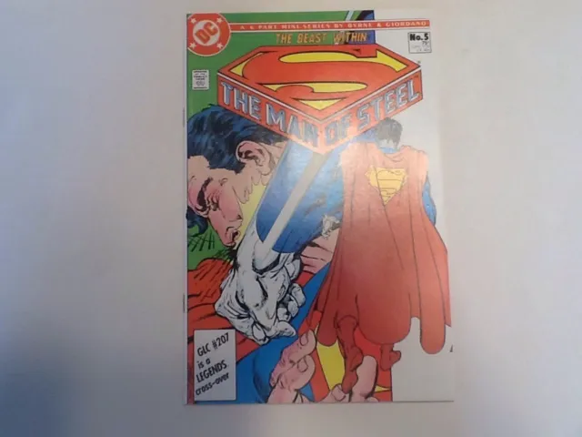 The Man of Steel #5 DC Comics 1986 NM John Byrne Superman Bizarro 1st print