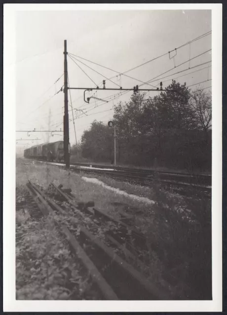 YZ4091 Train En Transit Sur Chemin Dans Environs De Legnano - 1960 Photo Période