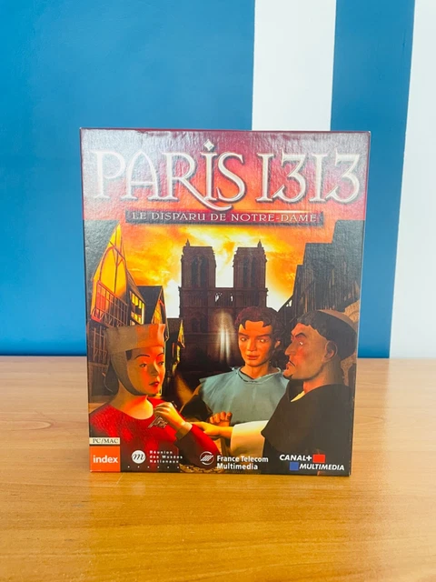 Paris 1313 : Le Disparu De Notre-Dame – Big Box PC/Mac, état Correct, Version FR