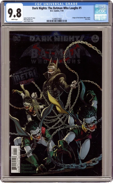 Batman Who Laughs 1A 1st Printing CGC 9.8 2018 1248921002