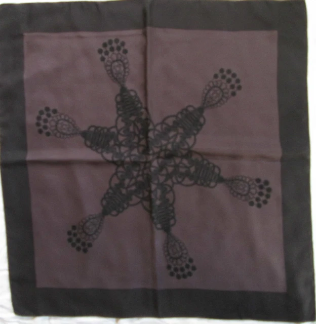 Superbe foulard soie collection La Prévention Routière rare vintage