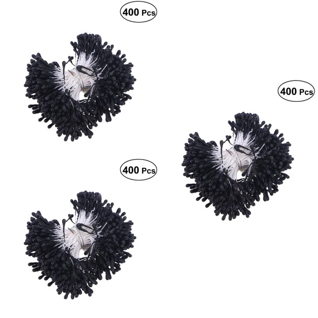 1200 Pcs/set Artificial Flowers Stamen Making Buds Core Matte
