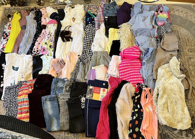 Bundle Of Girls Clothes Age 7-8 Years GEORGE NEXT M&S Large Lot Bundle 2 VGC