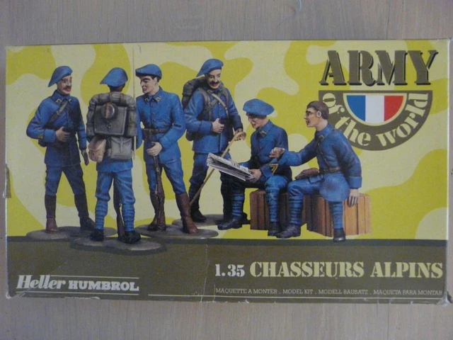 Plomb creux DC Infanterie Française 2 chasseurs alpins | eBay