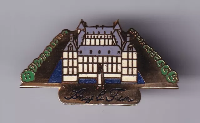 Rare Pins Pin's .. Tourisme Chateau Castle Palais Bourgogne Ancy Le Franc 71 ~Fl