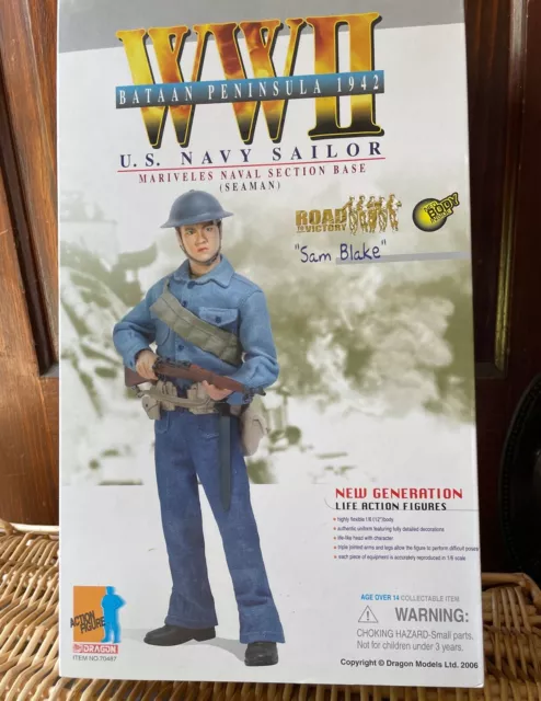 Dragon WW2 Road to Victory series" Sam Blake " Bataan Peninsula 1942