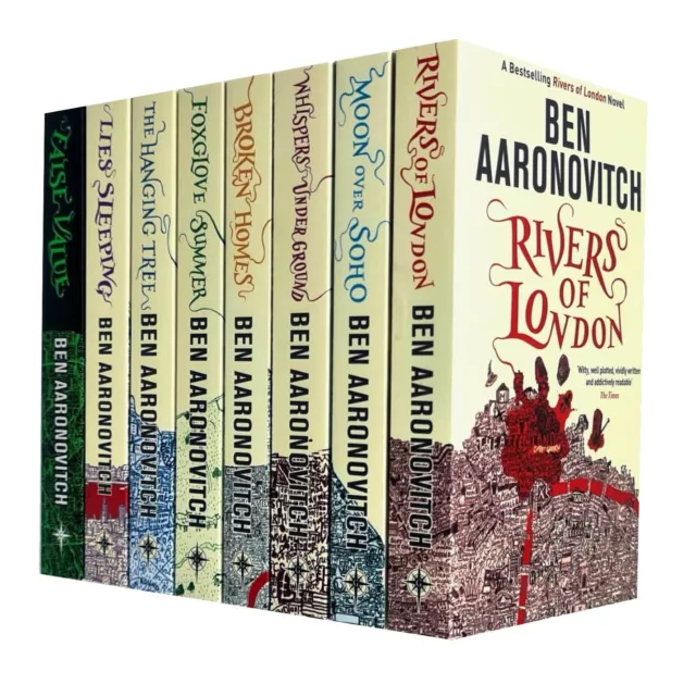 Rivers of London Series By Ben Aaronovitch 8 Books  - Fiction - Paperback