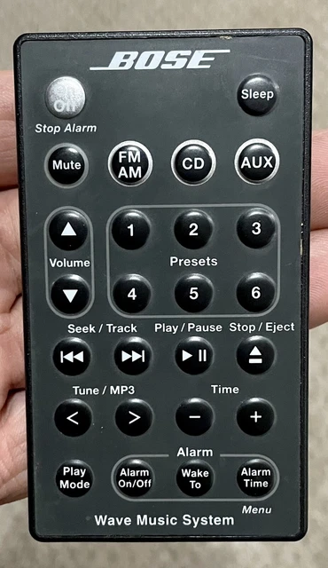 Genuine Bose Wave Music System III Remote Control