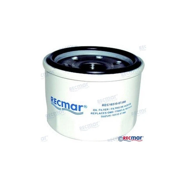 Filtre Huile Moteur Hors Bord Suzuki Df25 A Df70 4Tps 16510-87J00 16510-87J01