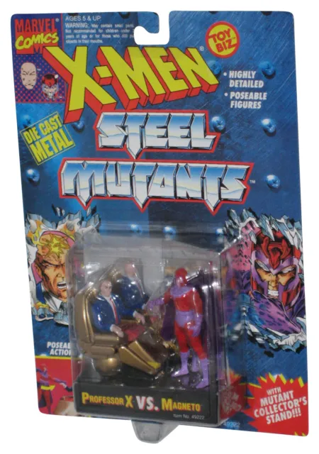 Marvel X-Men Steel Mutants (1994) Toy Biz Professor X Vs. Magneto Figure Set