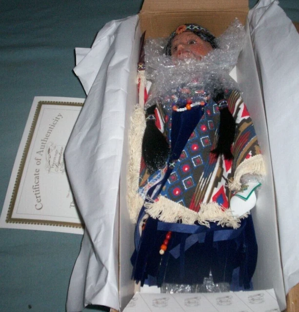 New In Box Heritage Signature Collection Native American Doll NIB 35491