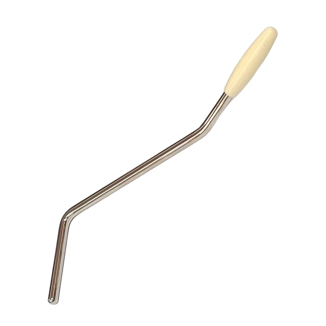 Wilkinson 5mm Push-in Left Hand Tremolo Arm Bar Korea WVC/WV2/WV6 Cream/Nickel