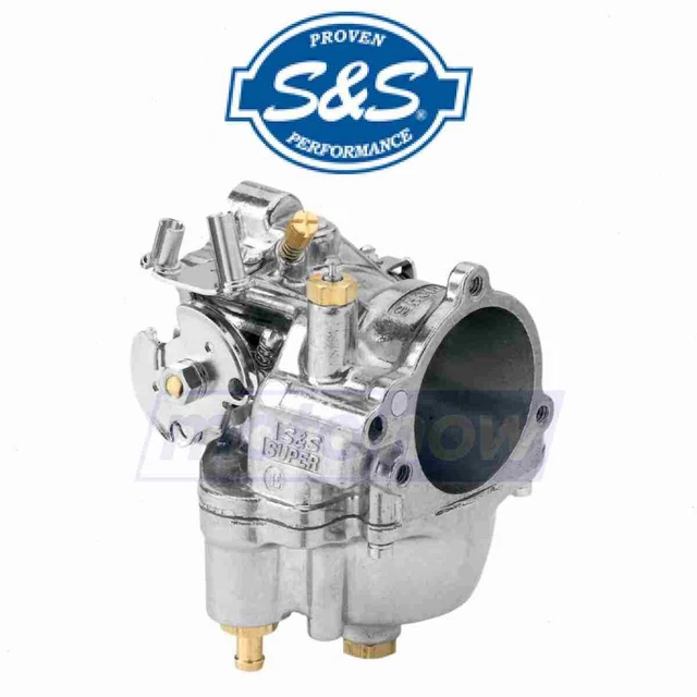 S&S Cycle Super E Carburetor for 1992-2005 Harley Davidson FXDC Super Glide ck