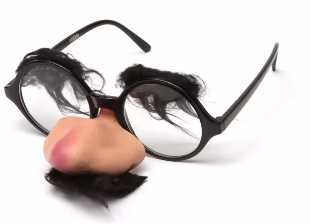 Eyebrow Big Nose Costume Glasses Perfect for Cosplay "Groucho"