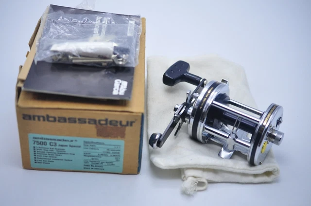 リール Abu ambassader 7500C3 JAPAN special Abu Garcia Ambassador 7500 C3 Right Reel Japan Special | eBay
