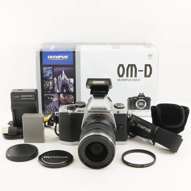 OLYMPUS OM-D E-M5 Incluye Objetivo Zoom Macro 12-50mm Excelente