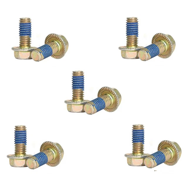 527733 Ten Disc Mower Bolts 904-606 Fits New Idea 5409 Fits Bush Hog DM18 DM19