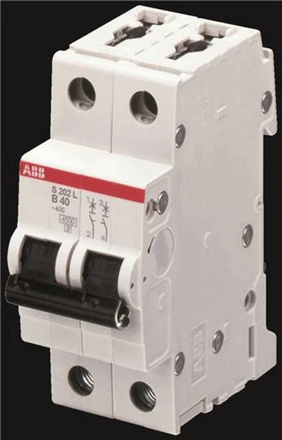 Abb-entrelec Sn201-c4 – Interrupteur Automatique Magnétothermique 1P+N