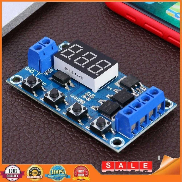 RELAY MODULE SWITCH Trigger Time Delay Circuit Timer Adjustable Circuit