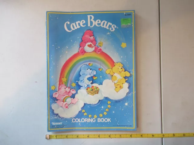 Care Bears vintage 1982 Kenner coloring book
