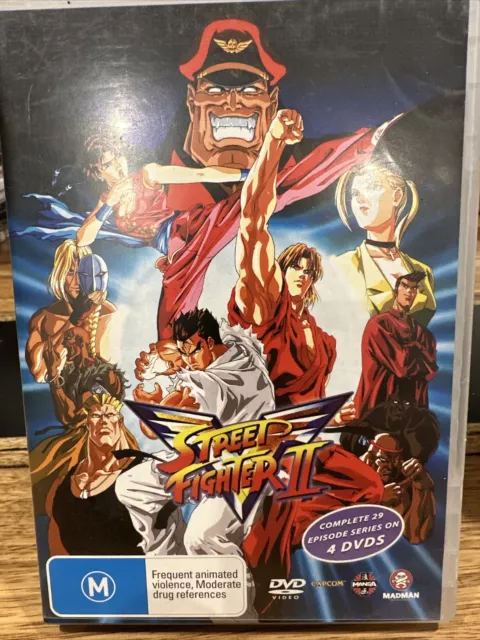 Anime DVD Anime STREET FIGHTER II V DVD-BOX