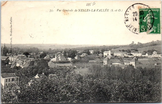 95 NESLES LA VALLEE - vue generale.