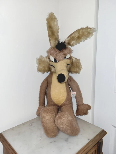 WILE E. COYOTE Warner Bros. 1971 Mighty Star 24" Vintage Looney Tunes