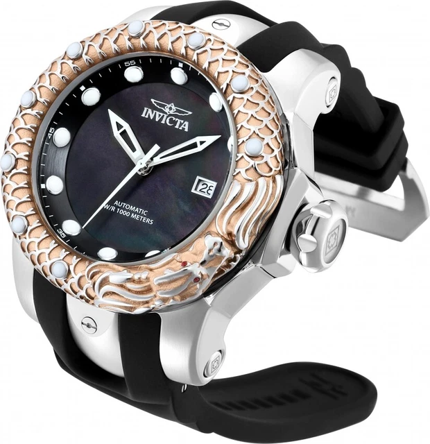 Bracelet Caoutchouc/silicone Bleu Pour Montre Invicta Venom - Référence 10169 - Largeur 26mm - Neuf étiqueté