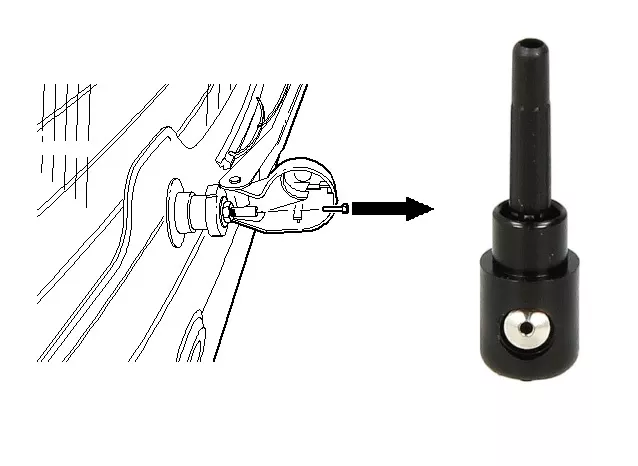 GOLF IV V POLO UGELLO LAVAVETRO spruzzatore tergilunotto POSTERIORE 3B9955985A