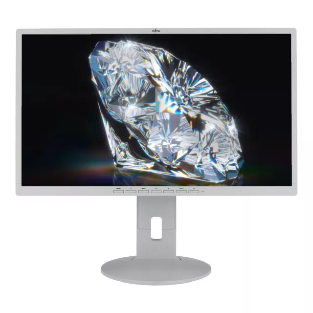 Monitor FUJITSU B24-8 TE Pro 24" IPS FULL HD 1920x1080 VGA/DVI/DP White Grade B