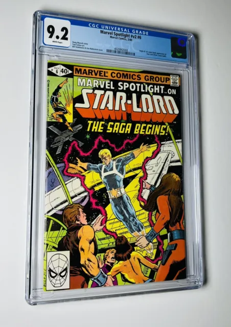 Marvel Spotlight V2 6 - 1980 - CGC 9.2 - 1st Appearance of Star-Lord in comics