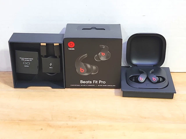 NEW OPEN BOX Black Beats Fit Pro True Wireless Active Noise Cancelling Earbuds