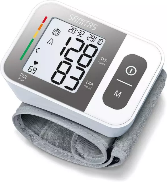 SANITAS SBC 15 Blutdruckmessgerät Handgelenk Blutdruck Monitor Medizinisch Healt