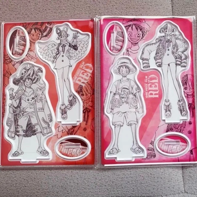 SHUEISHA ONE PIECE FILM RED Acrylic stand Luffy Uta Eiichiro Oda Set of