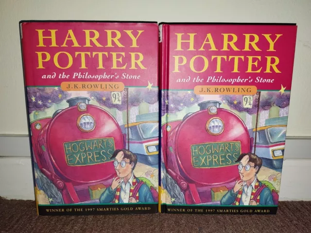 FIRST EDITION HARRY POTTER PHILOSOPHER'S STONE. 3rd Print. Ted Smart. Rowling HB