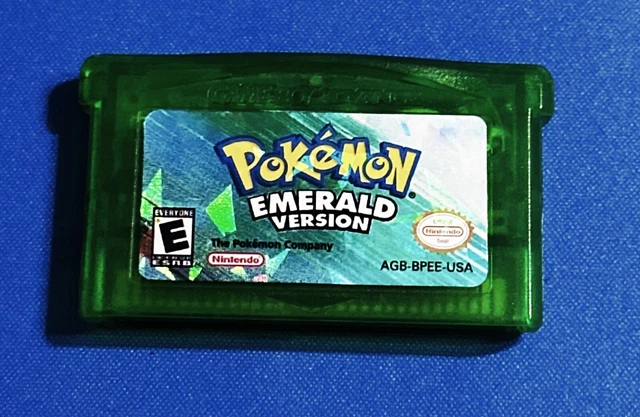 Pokemon Emerald | Preloaded 386 Shiny Pokemon | Brand New Battery Authentic  Cartridge | GBA DS | Generation 3