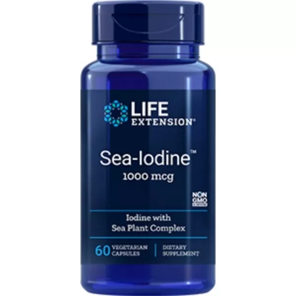 Sea-Iodine Complexe Mélange 60 Végétarien Capsules Organique Varech & Potassium