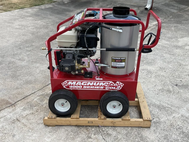 NEW Easy-Kleen Magnum 4000 Hot Water Pressure Washer Diesel Burner 1 YR WARRANTY NEW Easy-Kleen Magnum 4000 Hot Water Pressure Washer Diesel Burner 1 YR WARRANTY