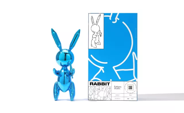 Limited Balloon Rabbit XL Blue by Editions Studio - Jeff Koons(after)banksy,kaws